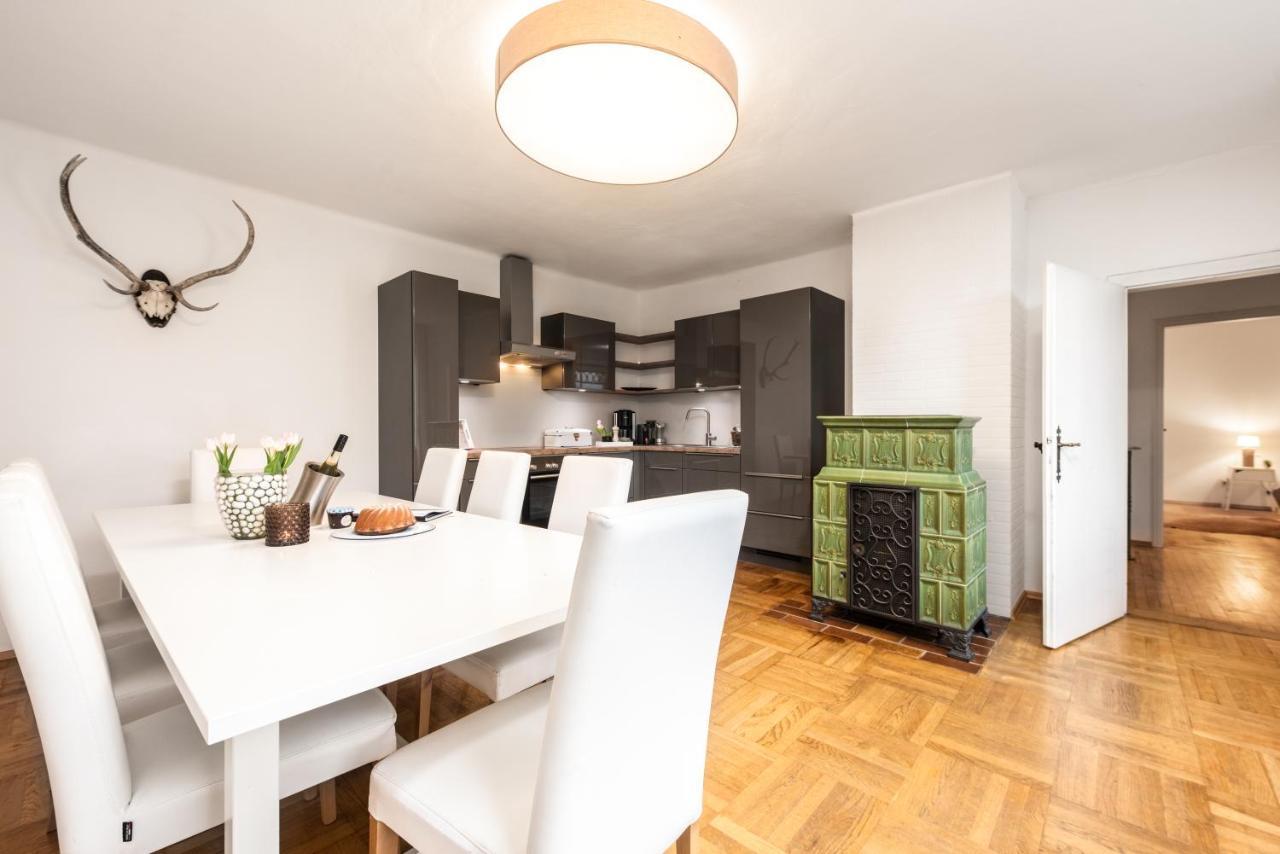 Townhouse Riva, Prime Location In The City Of Salzburg, 1000M2 Backyard Villa Buitenkant foto